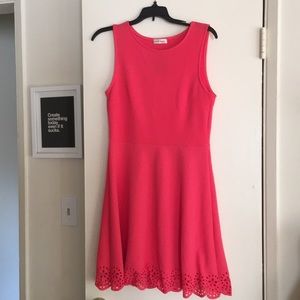 Peach Royal bright coral dress size medium!